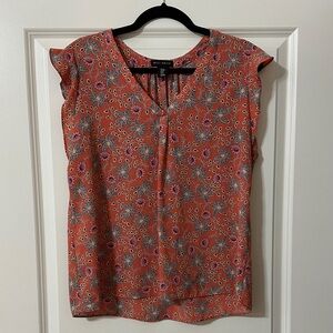 Willi Smith Floral Blouse
